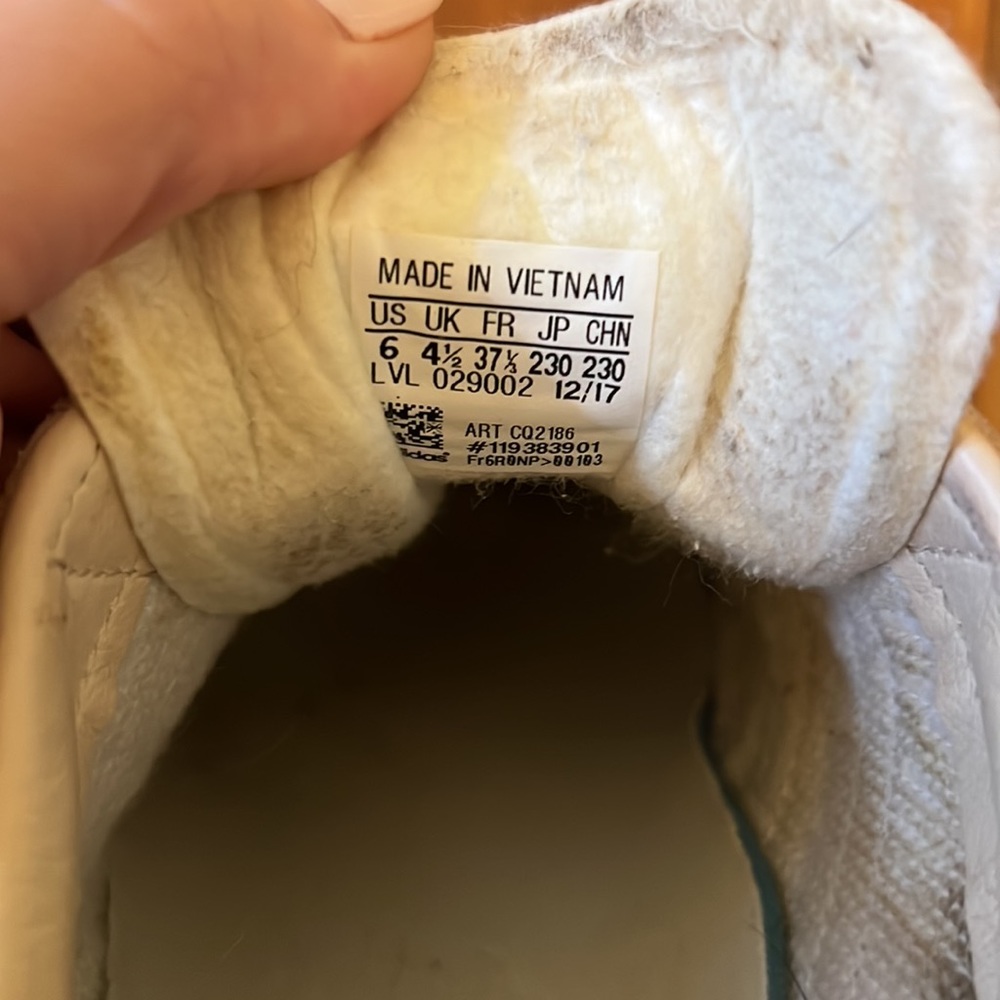 Women’s punk suede ADIDAS Gazelle sneaker size 6 - Picture 6 of 6